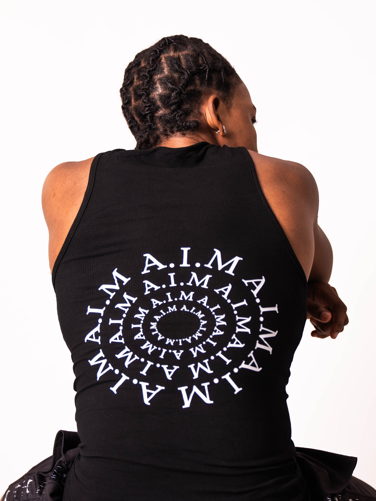 Phoenix spiral back vest - Black