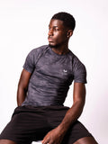 Phoenix Spiral back compression top - Camouflage