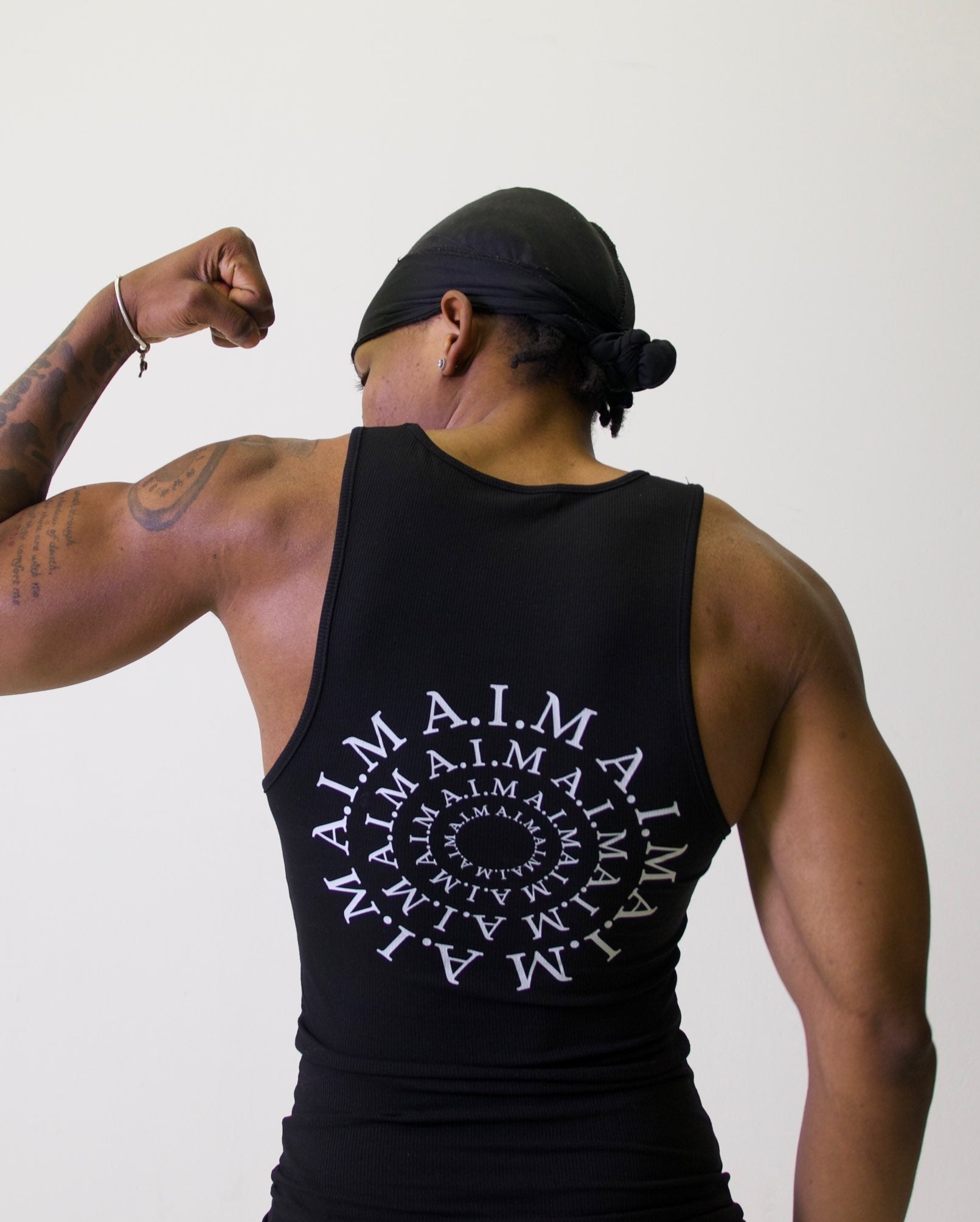 Phoenix spiral back vest - Black