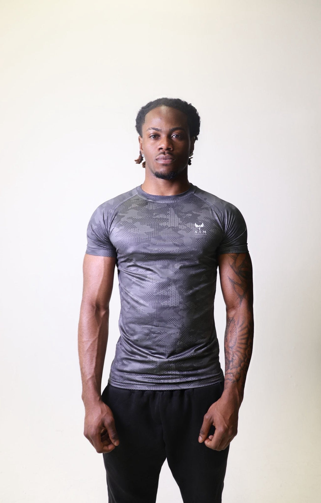 Phoenix Spiral back compression top - Camouflage