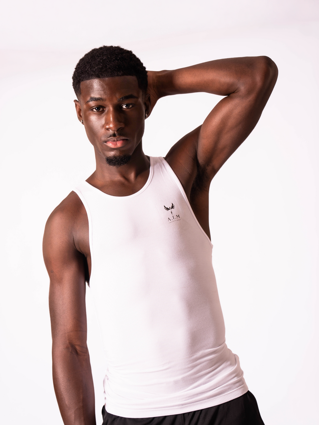 Phoenix spiral back vest - White