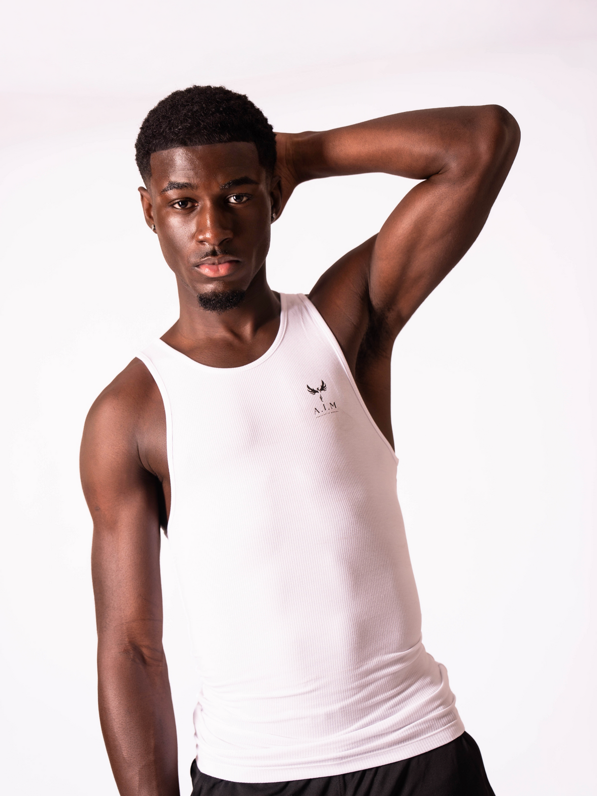 Phoenix spiral back vest - White