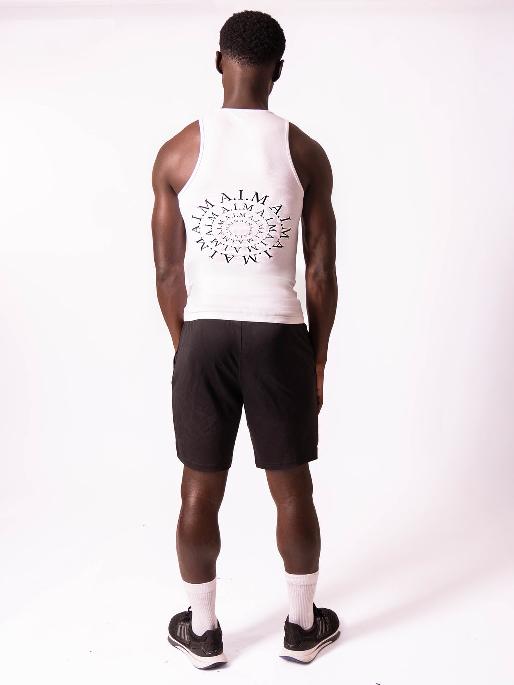 Phoenix spiral back vest - White