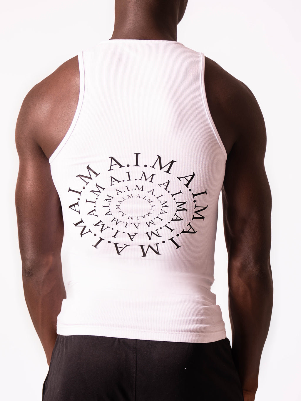 Phoenix spiral back vest - White