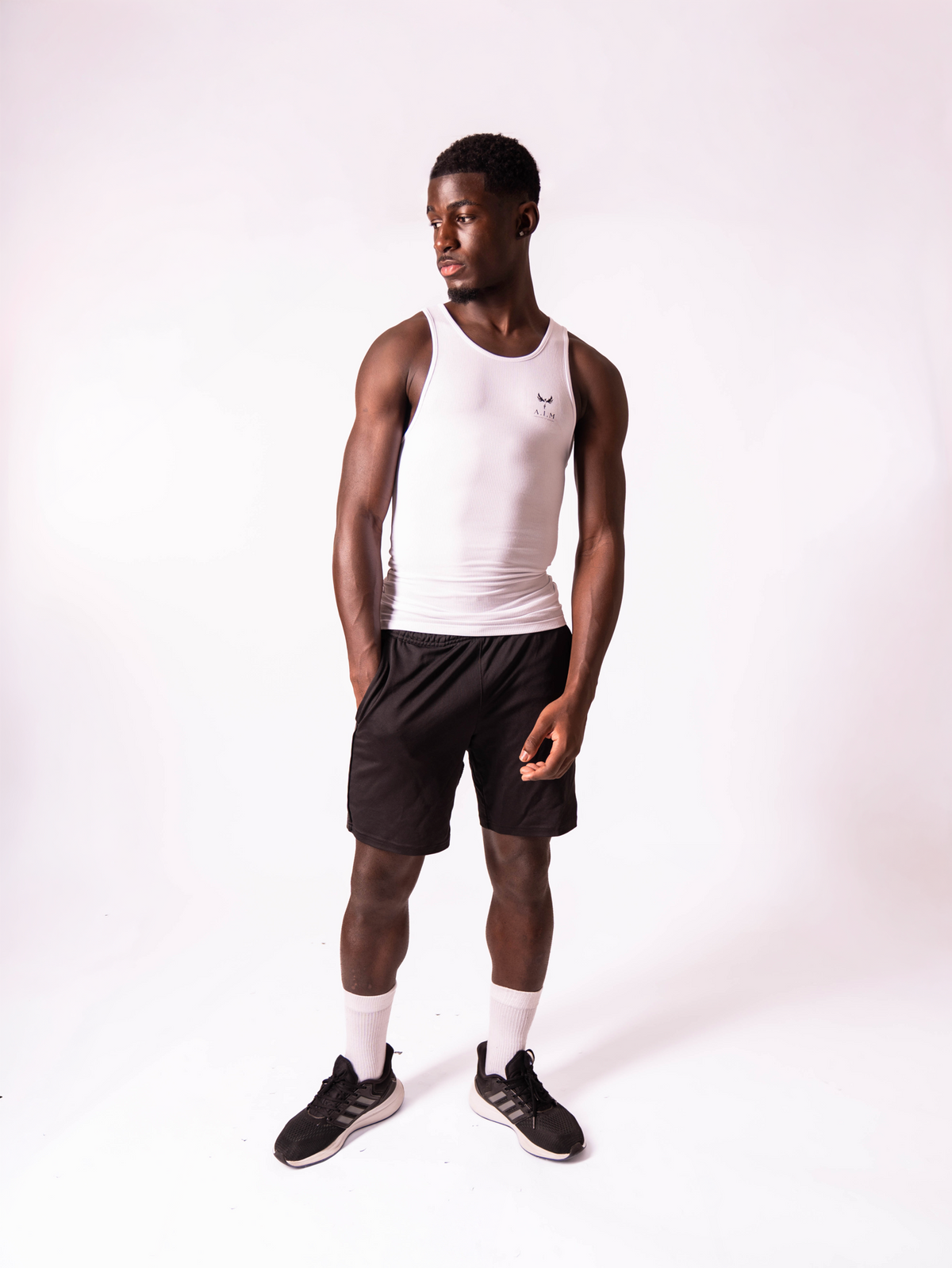 Phoenix spiral back vest - White