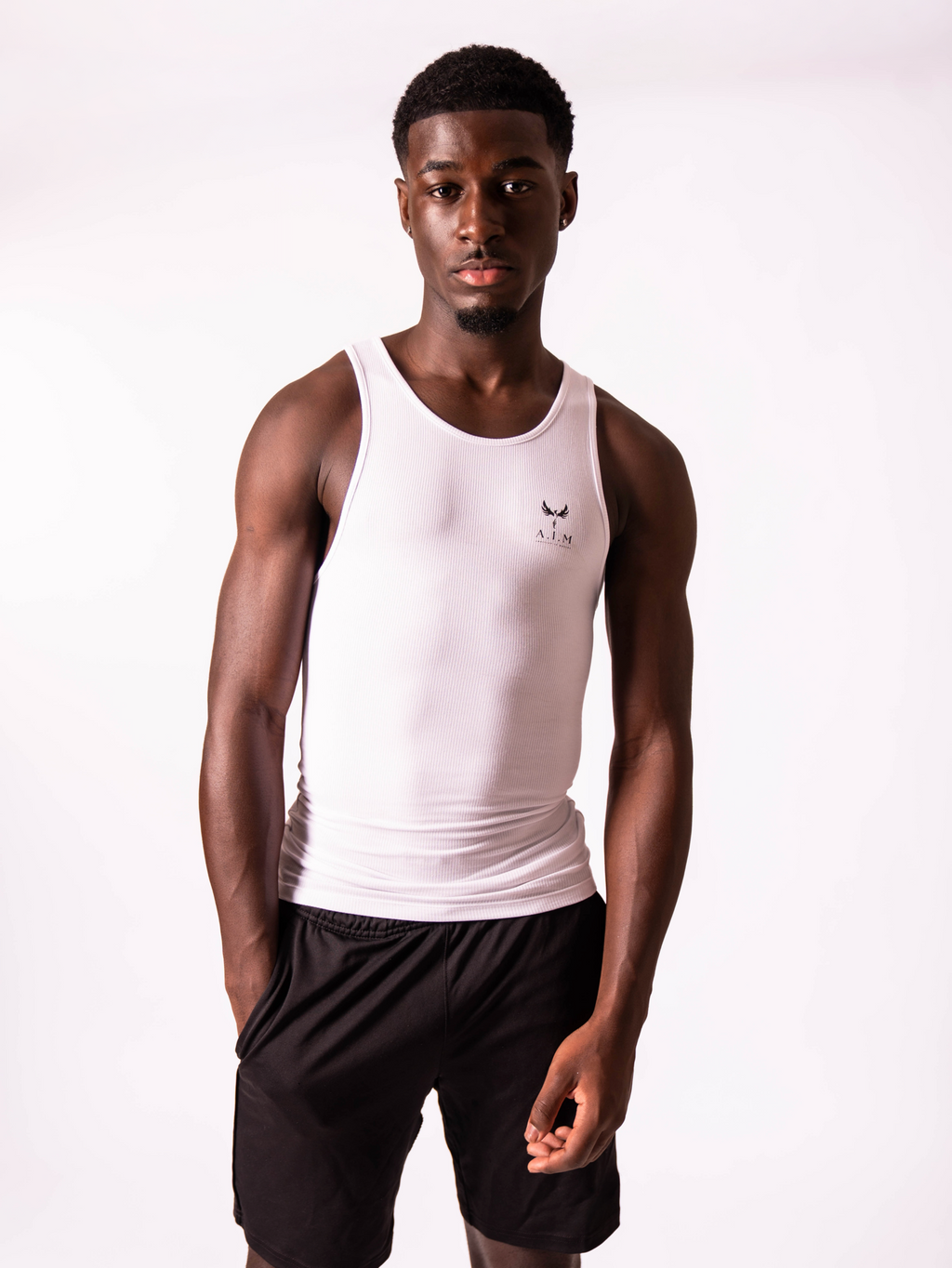 Phoenix spiral back vest - White